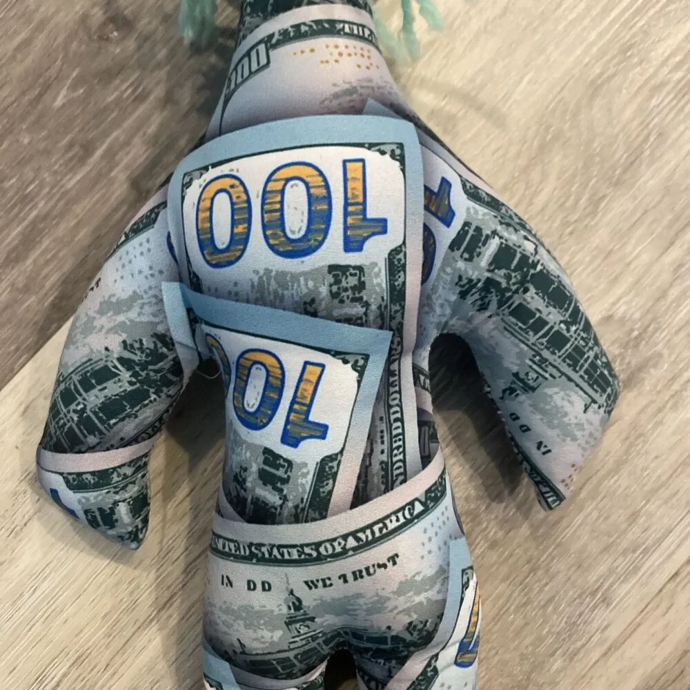 Money Doll Gag Gift Money Frustrations Dammit Doll